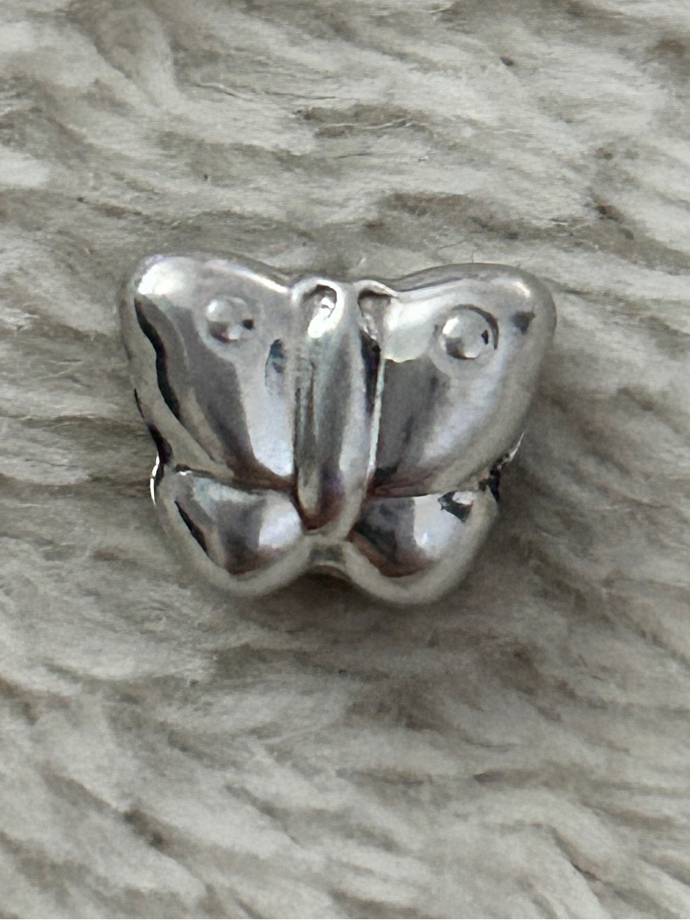 Silver Butterfly Charm